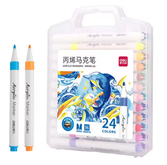 Acrylic Markers deli HM108