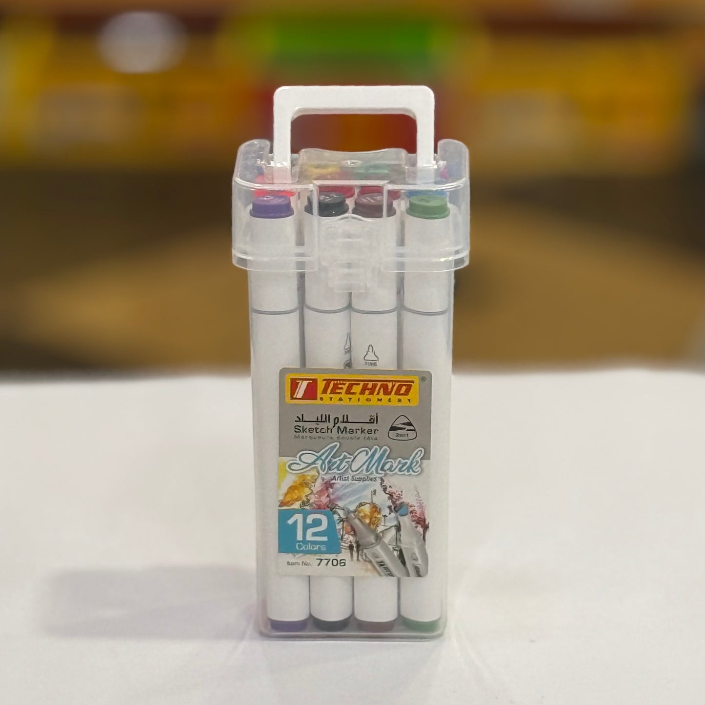 Marqueur double tête artmark techno