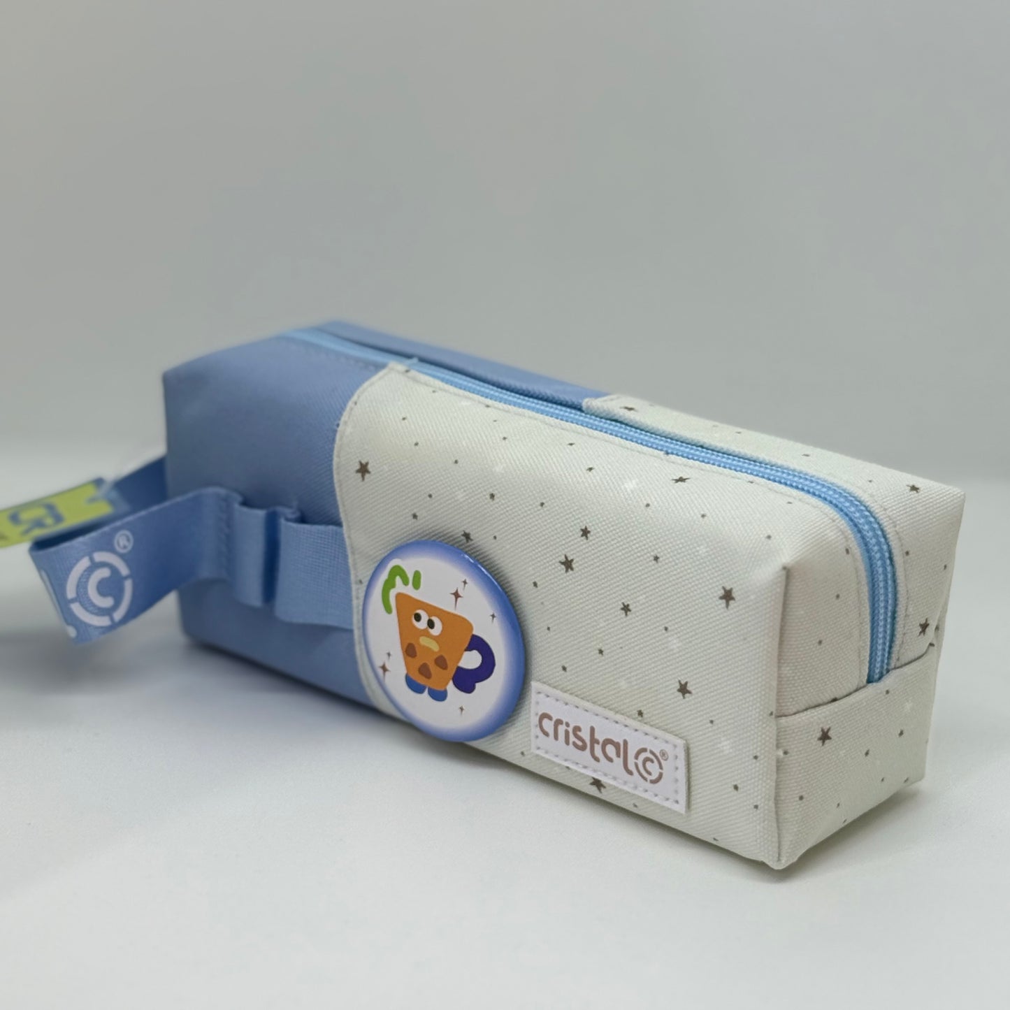 Trousse avec bandeliere et pince métal cristal
