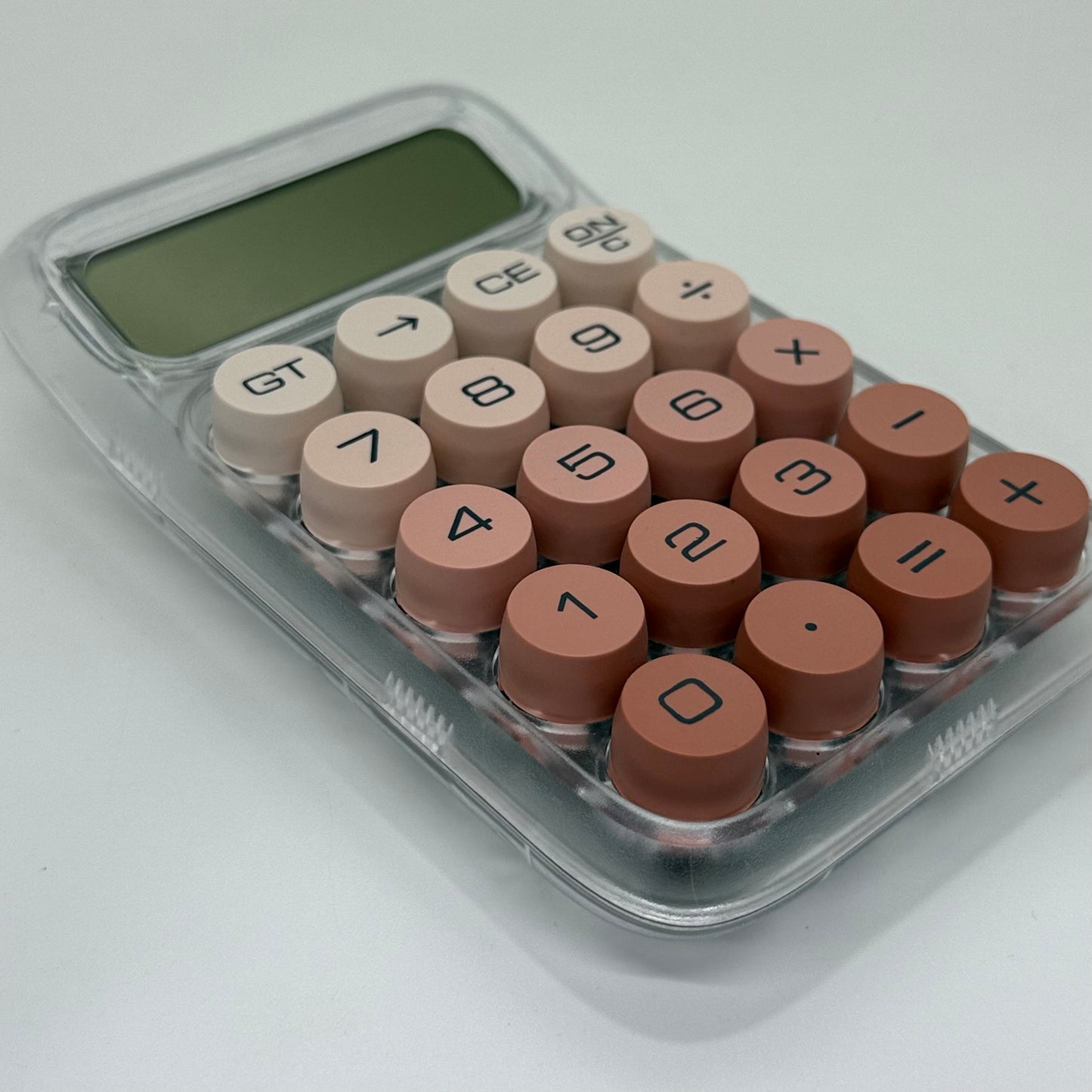 Calculatrice électronique transparente