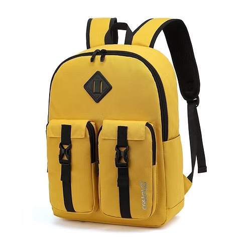 SAC A DOS 2 POCHE FRONTALES COUL PASTEL CRISTAL CR-4103