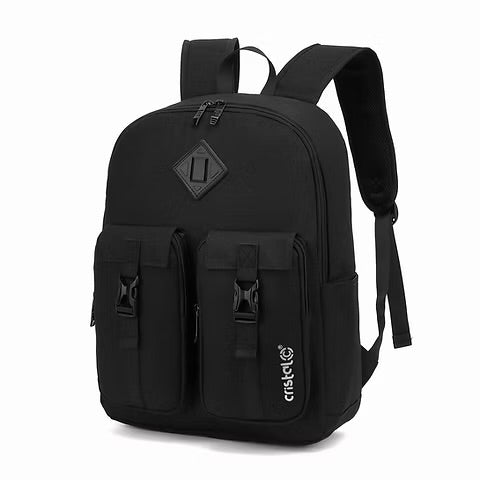 SAC A DOS 2 POCHE FRONTALES COUL PASTEL CRISTAL CR-4103