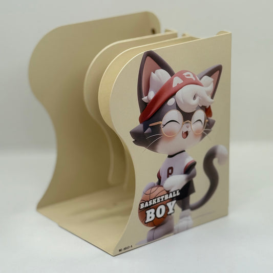 Porte revue métallique pliable