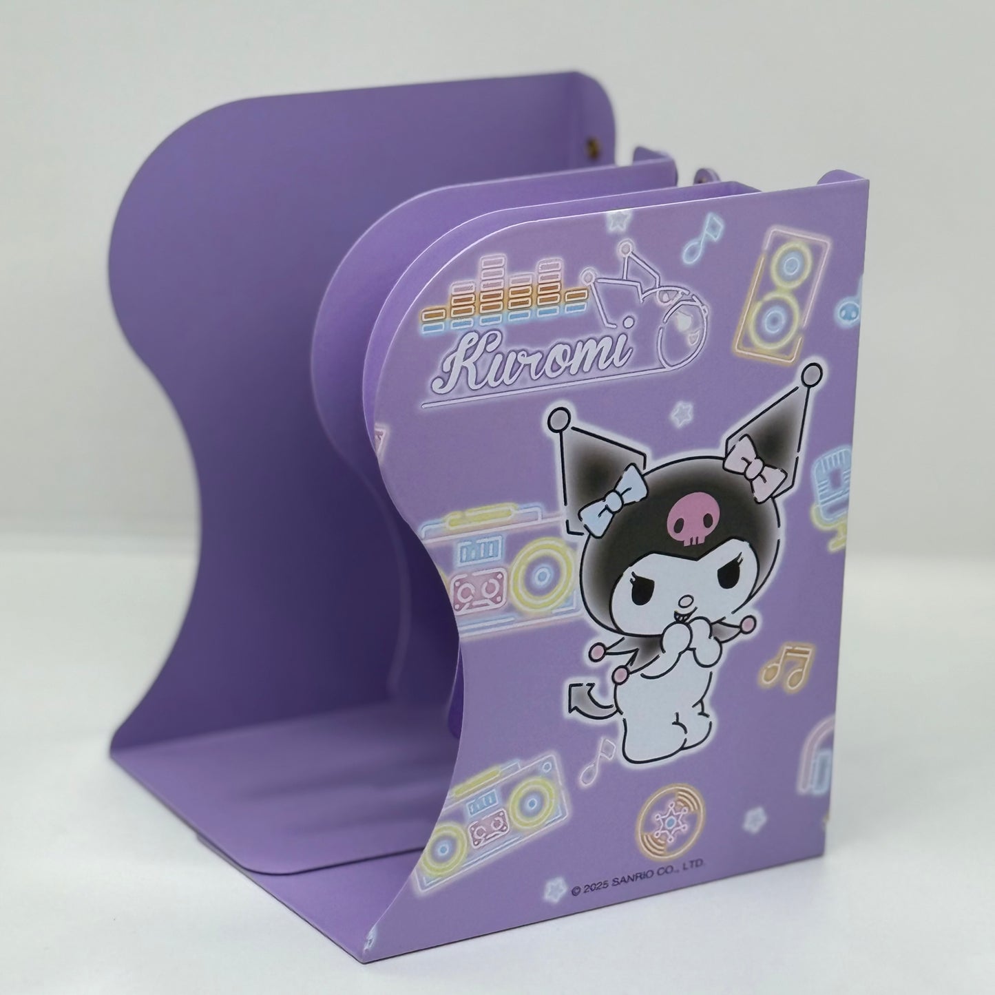 Porte revue métallique pliable