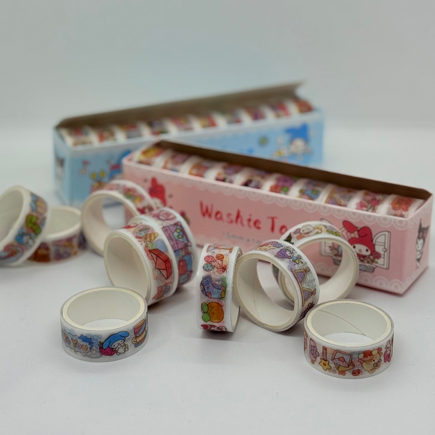 10 rouleaux de scotch fantaisie