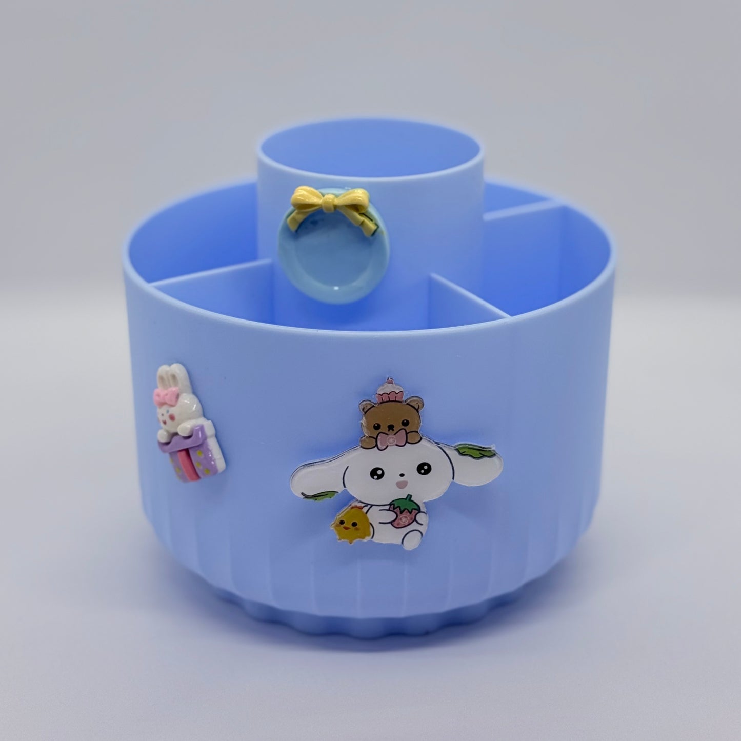 Porte stylo rotatif en plastique