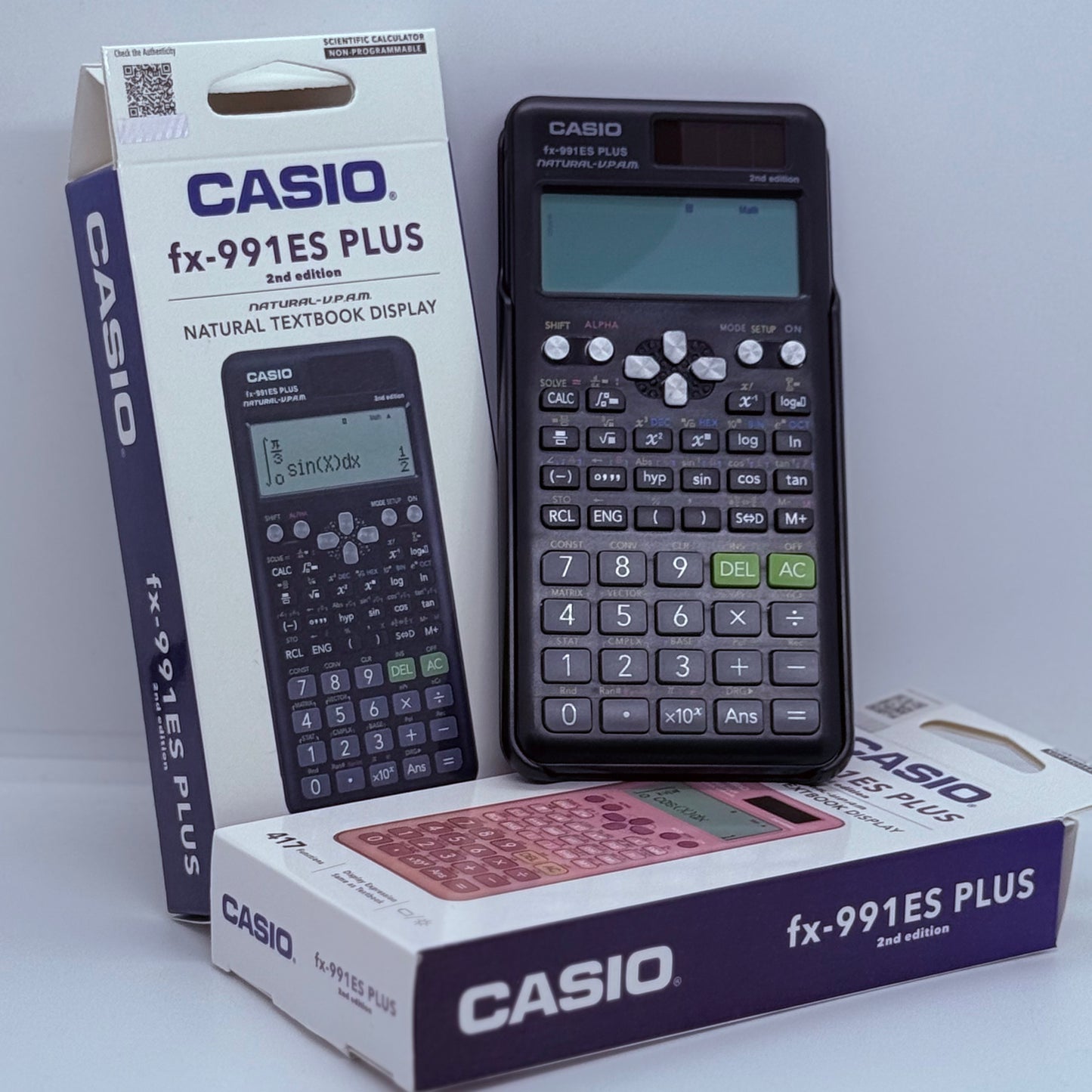 Calculatrice scientifique Casio 417 fonctions couleur