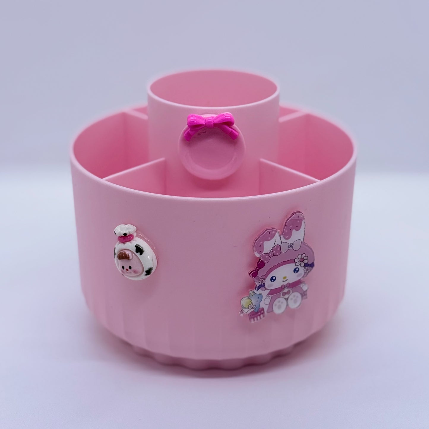 Porte stylo rotatif en plastique