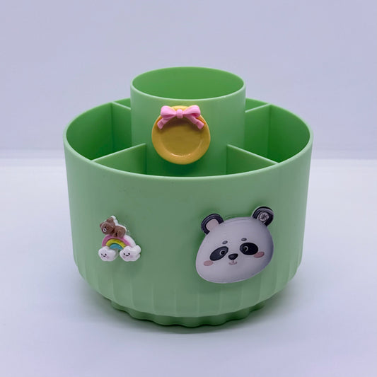 Porte stylo rotatif en plastique