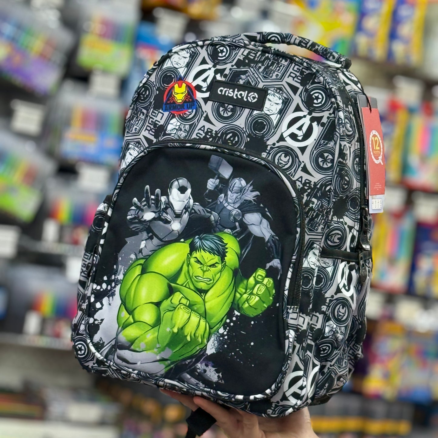 Sac a dos primaire cristal 3418-3419