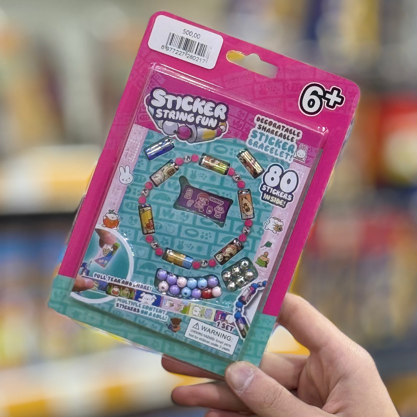 Sticki rolls 80 stickers