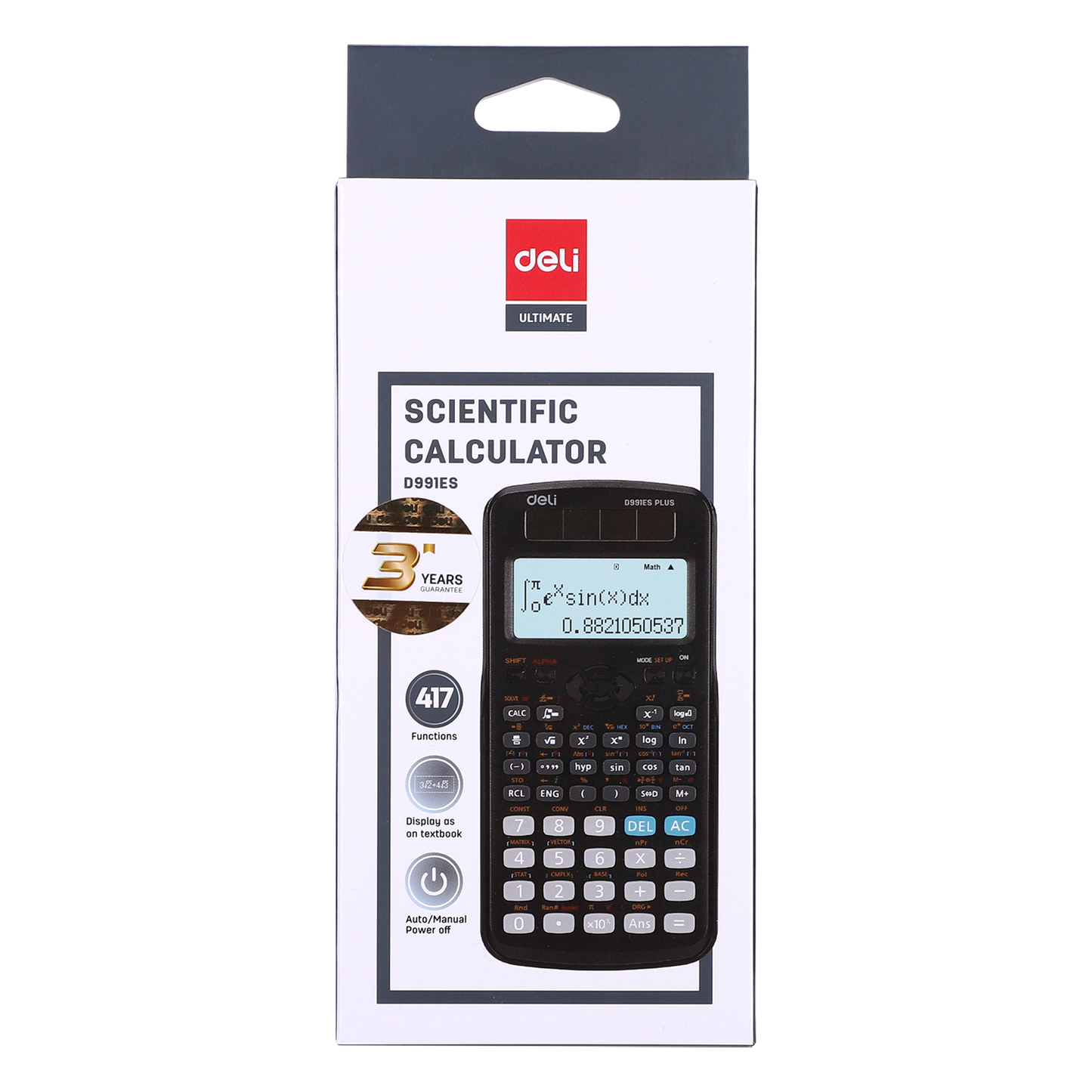 Calculatrice scientifique ED991ES