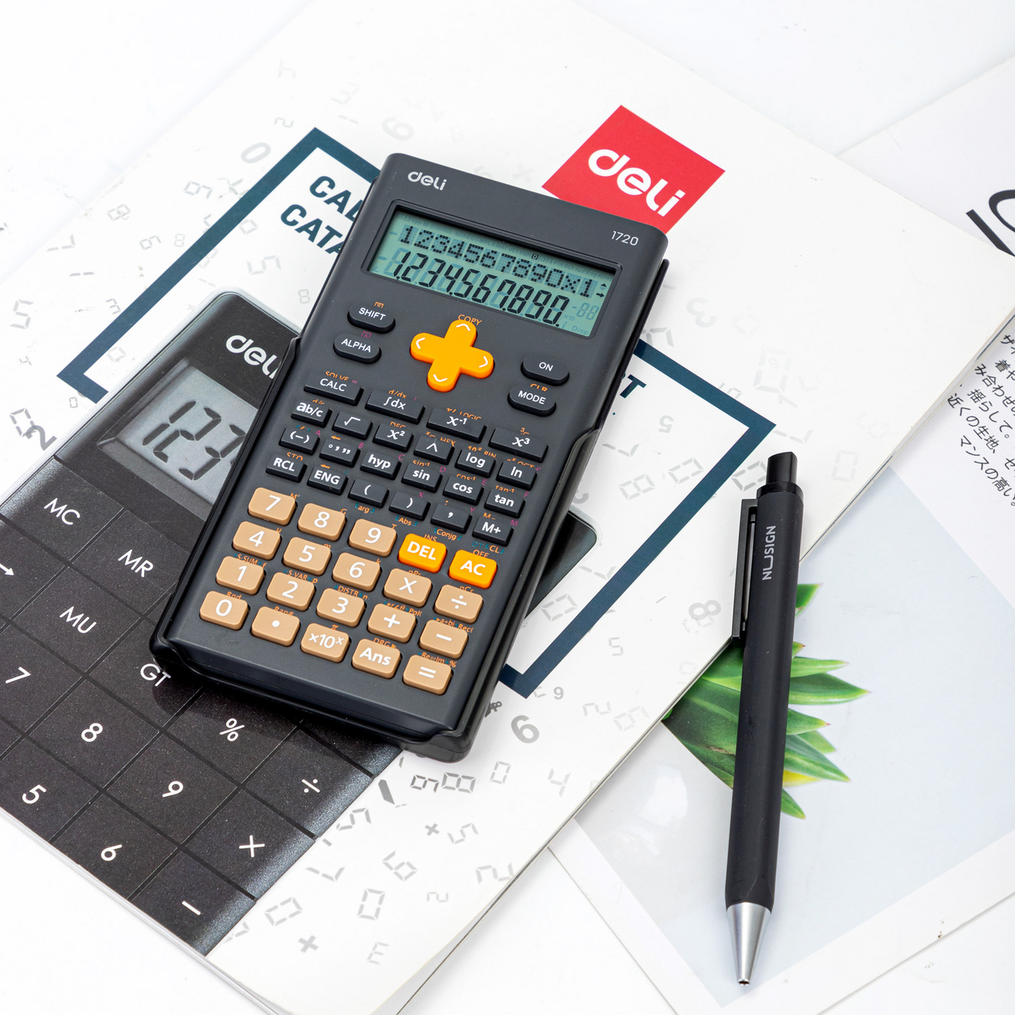 Calculatrice 300 fonctions 1720Deli 1720