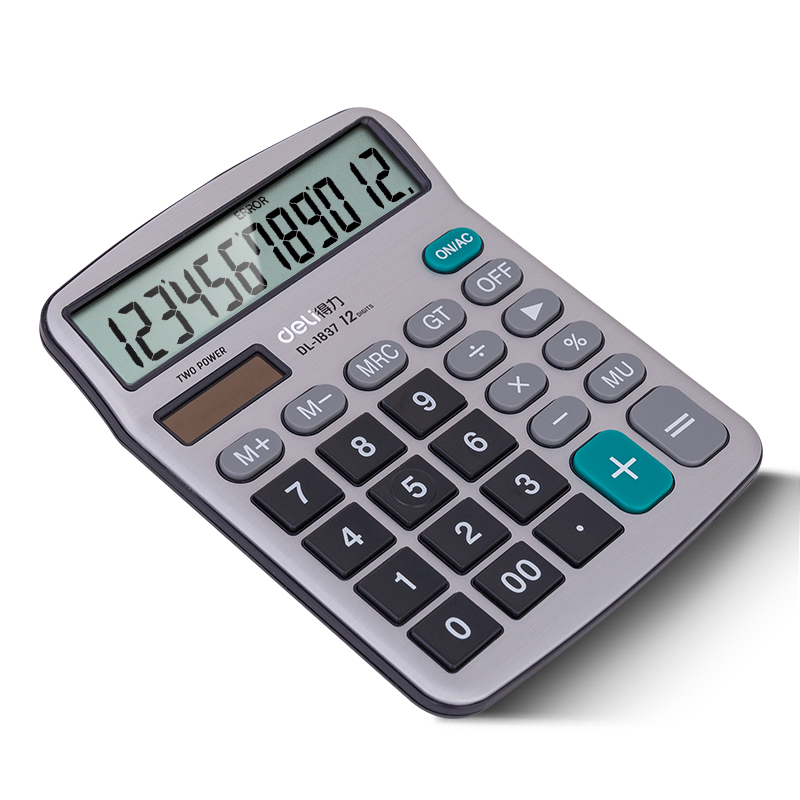 Calculatrice de Bureau 1837 Deli 12 chiffres