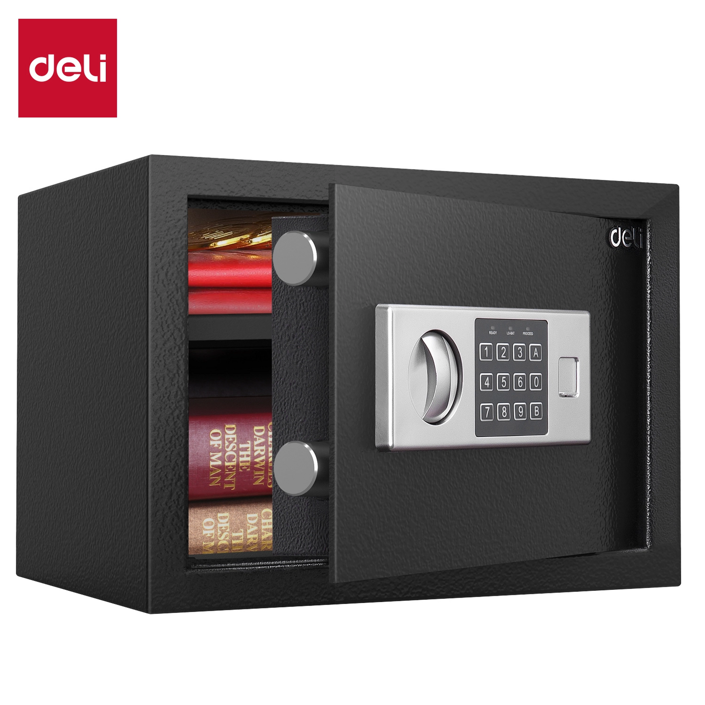 Coffre fort clé code poignée H250*W350*D250 mm