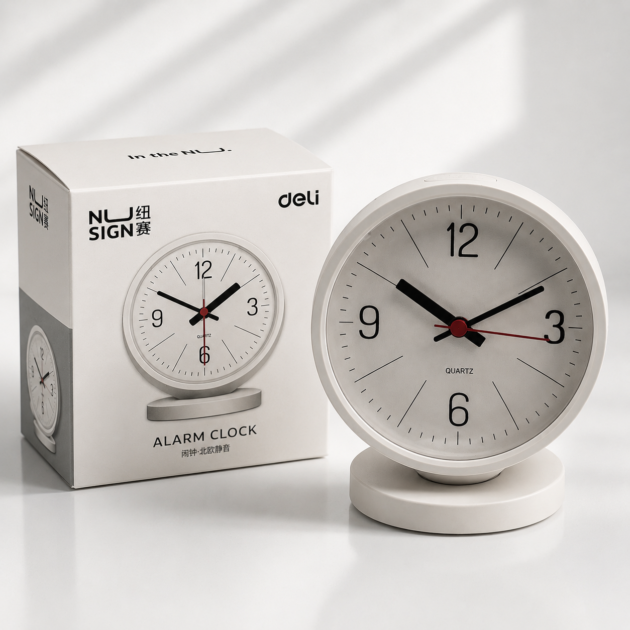 Horloge de bureau avec alarme