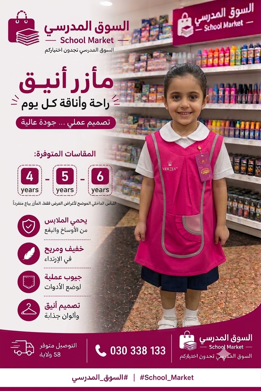 Tablier Vertex Rose RS82
