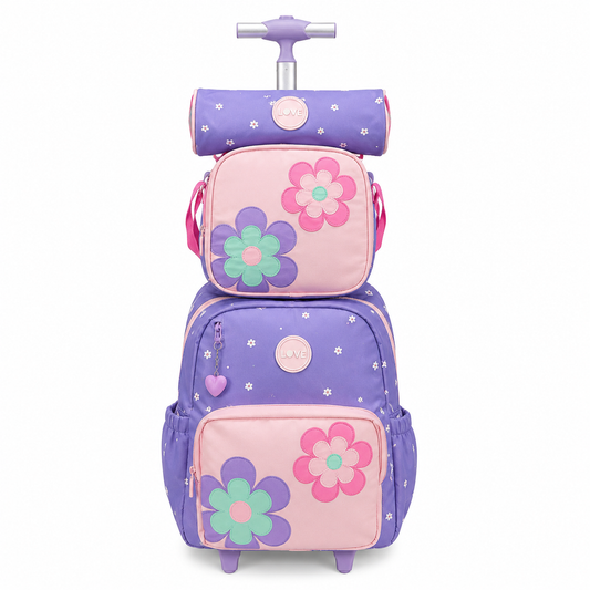 Sac à dos chariot 3 pièces luxe