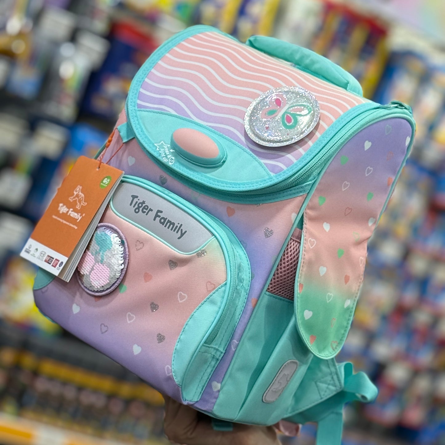 Sac à dos ergonomique scolaire Tiger family IG11
