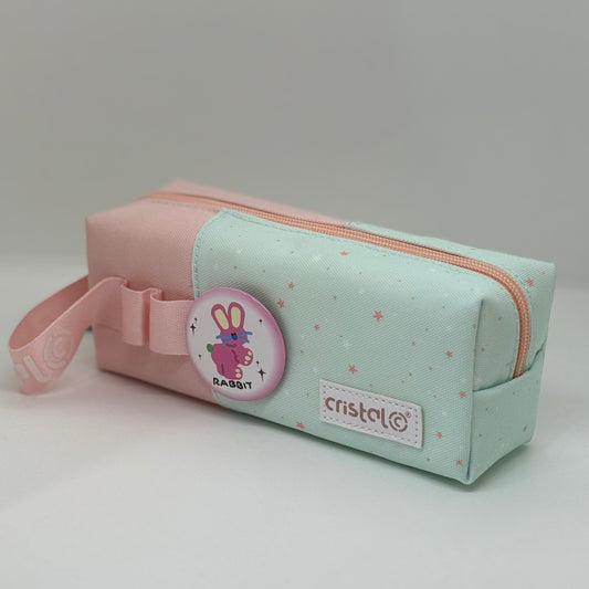 Trousse avec bandeliere et pince métal cristal