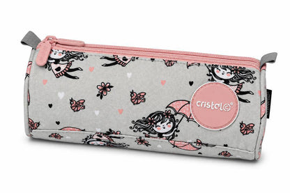 Trousse 2 poches cristal 1950