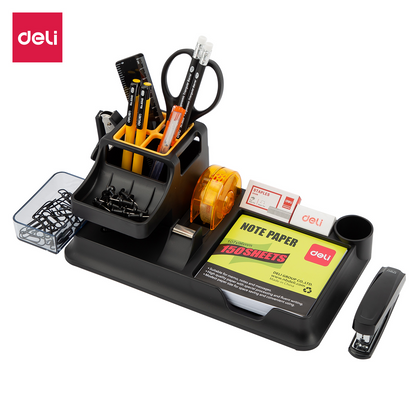 Plumier de bureau avec accessoires de 17 pcs