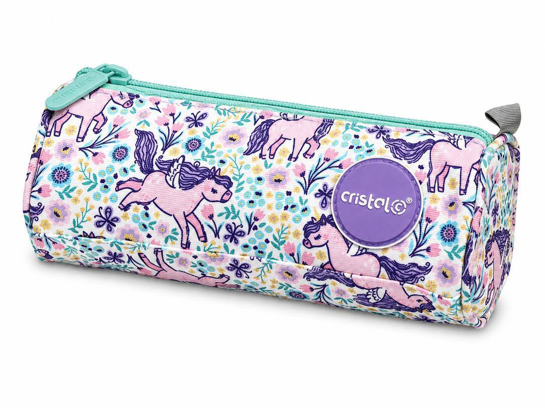 Trousse 2 poches cristal 1950