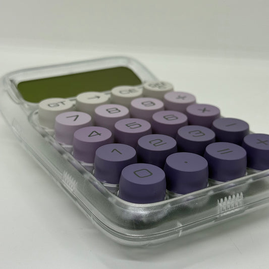 Calculatrice électronique transparente