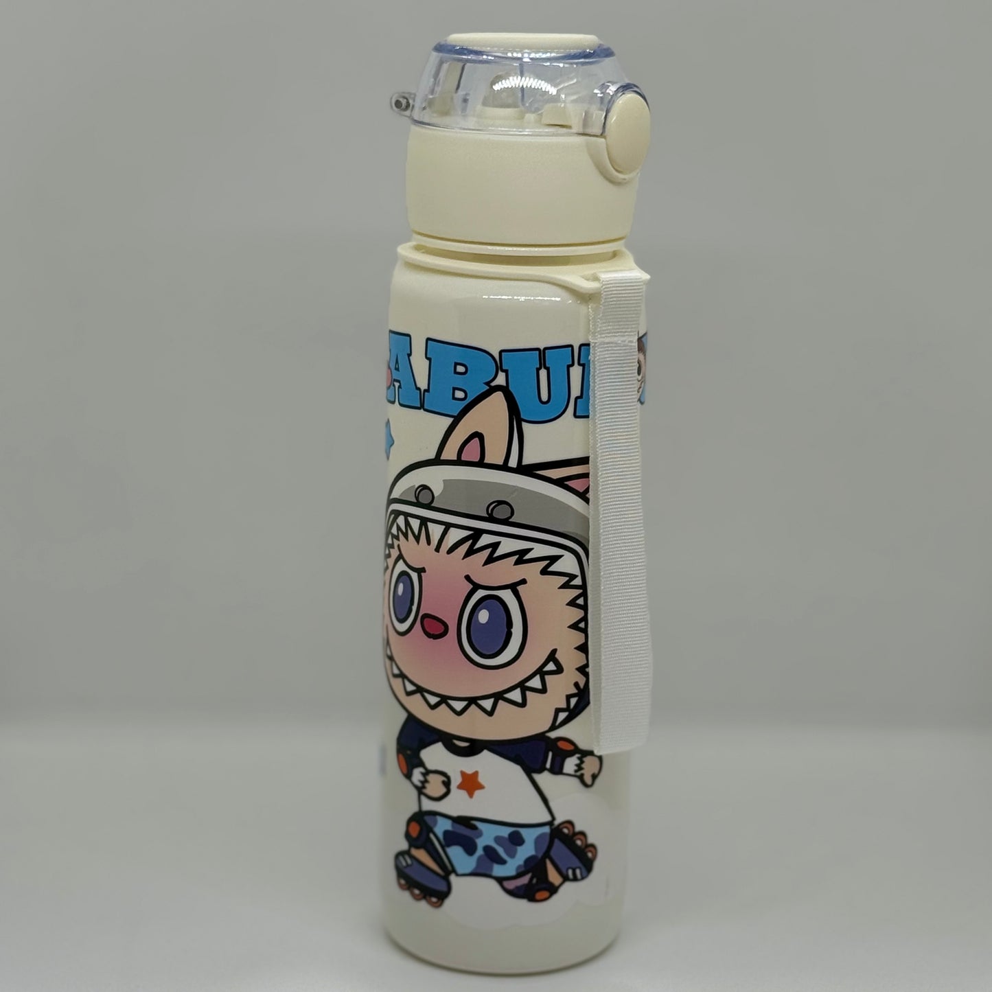 Gourde labubu en plastique