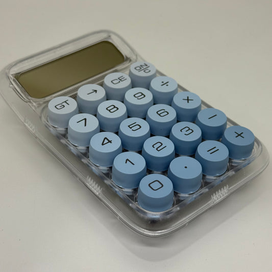 Calculatrice électronique transparente