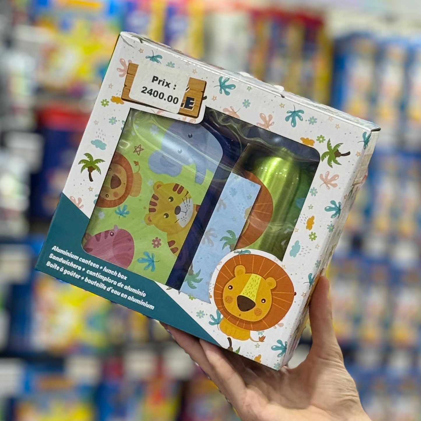 Boxe gourde plus lunch box