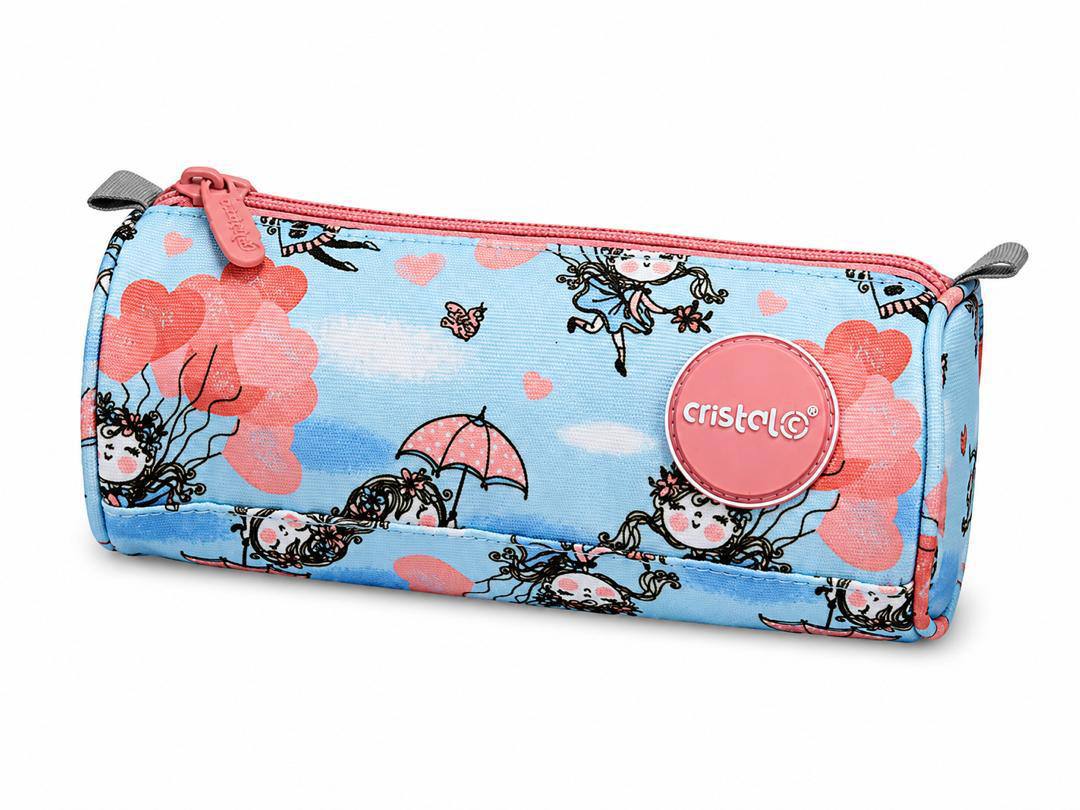 Trousse 2 poches cristal 1950