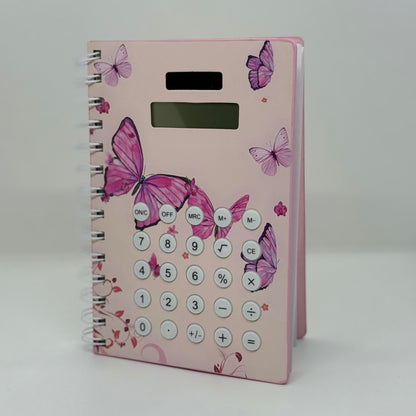 Carnet avec calculatrice