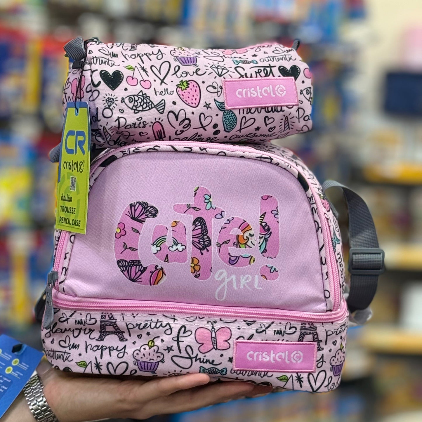 Sac à gouter + trousse