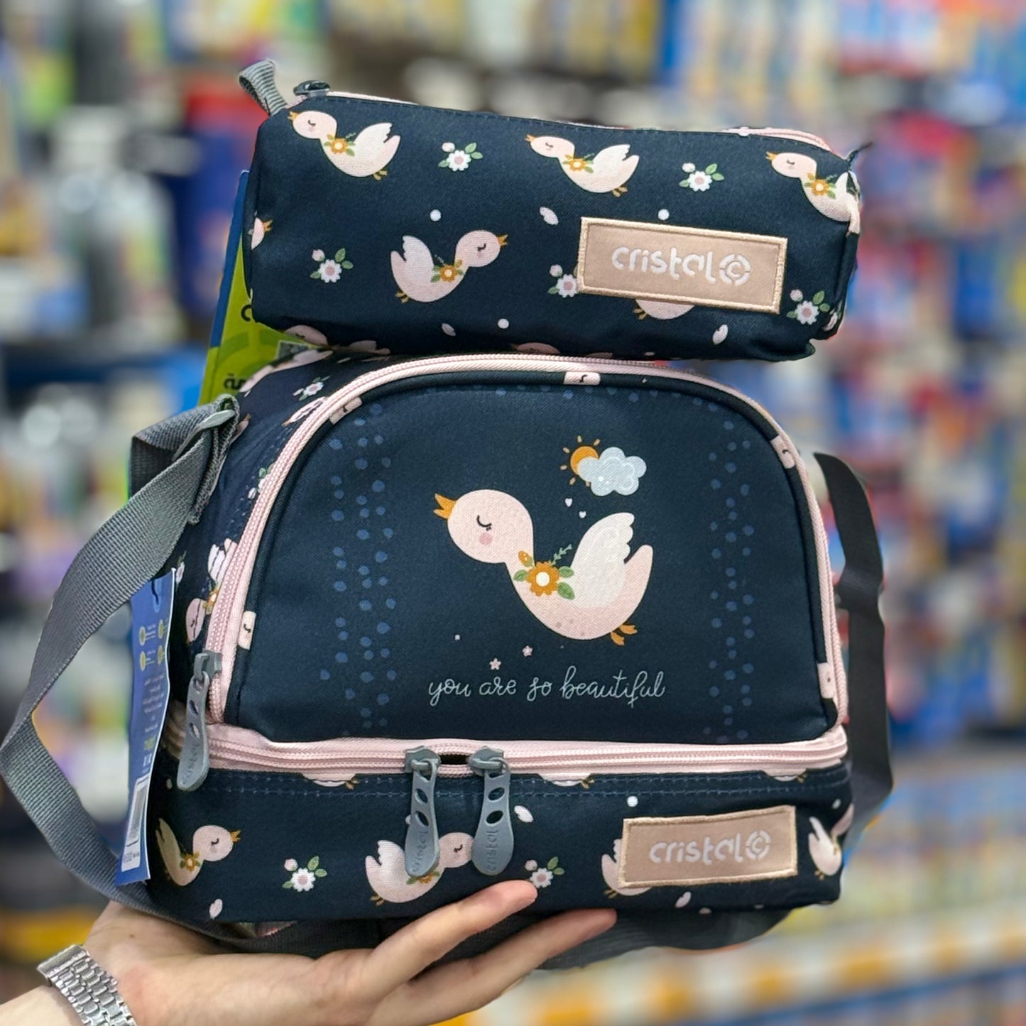 Sac à gouter + trousse
