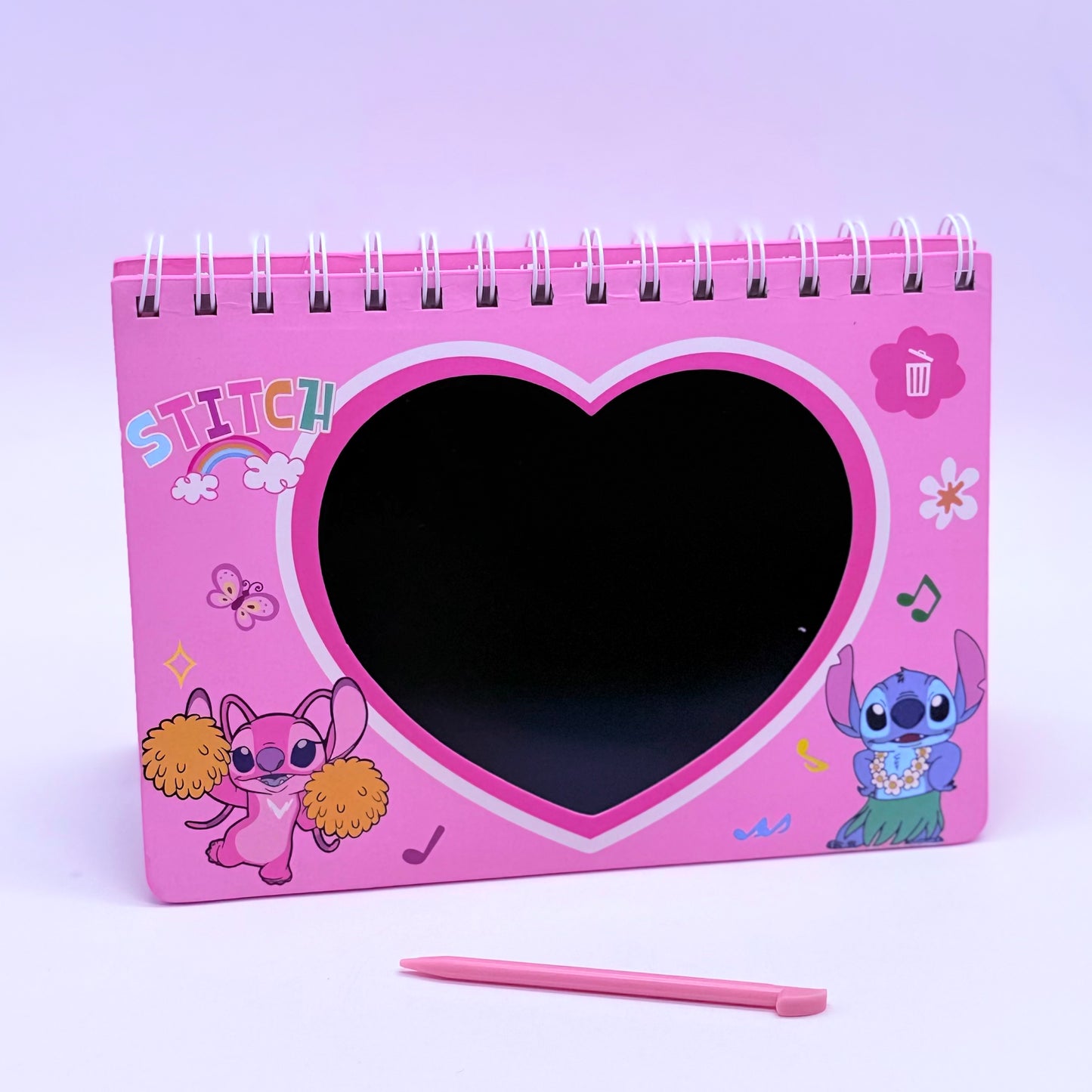 Carnet fantaisie + tablette LCD