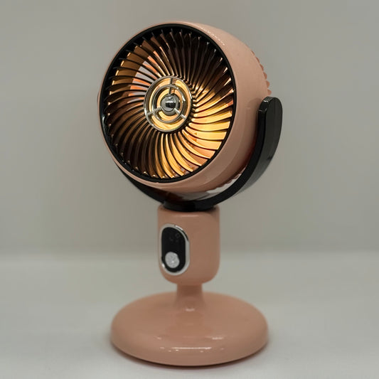 Mini desk fan lumineuse