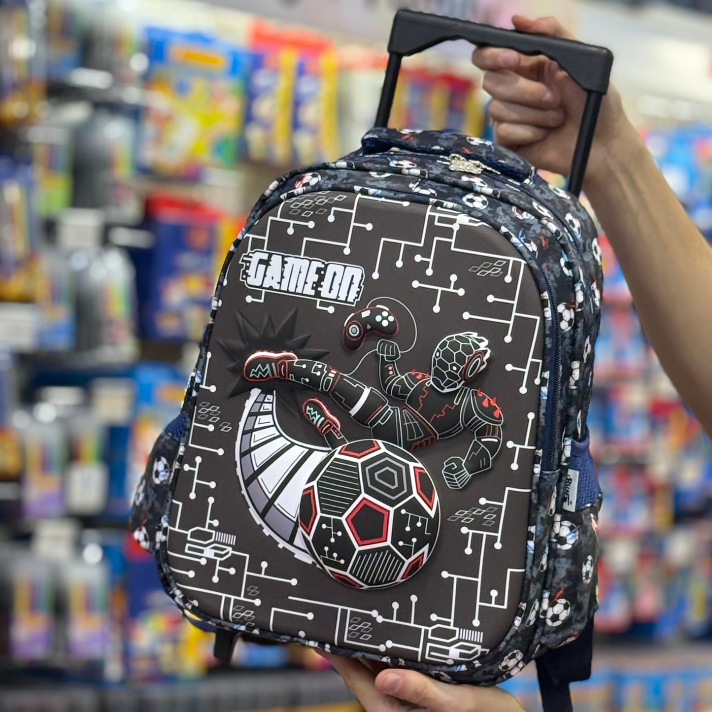 Sac à dos à roulettes 1/2 années primaire