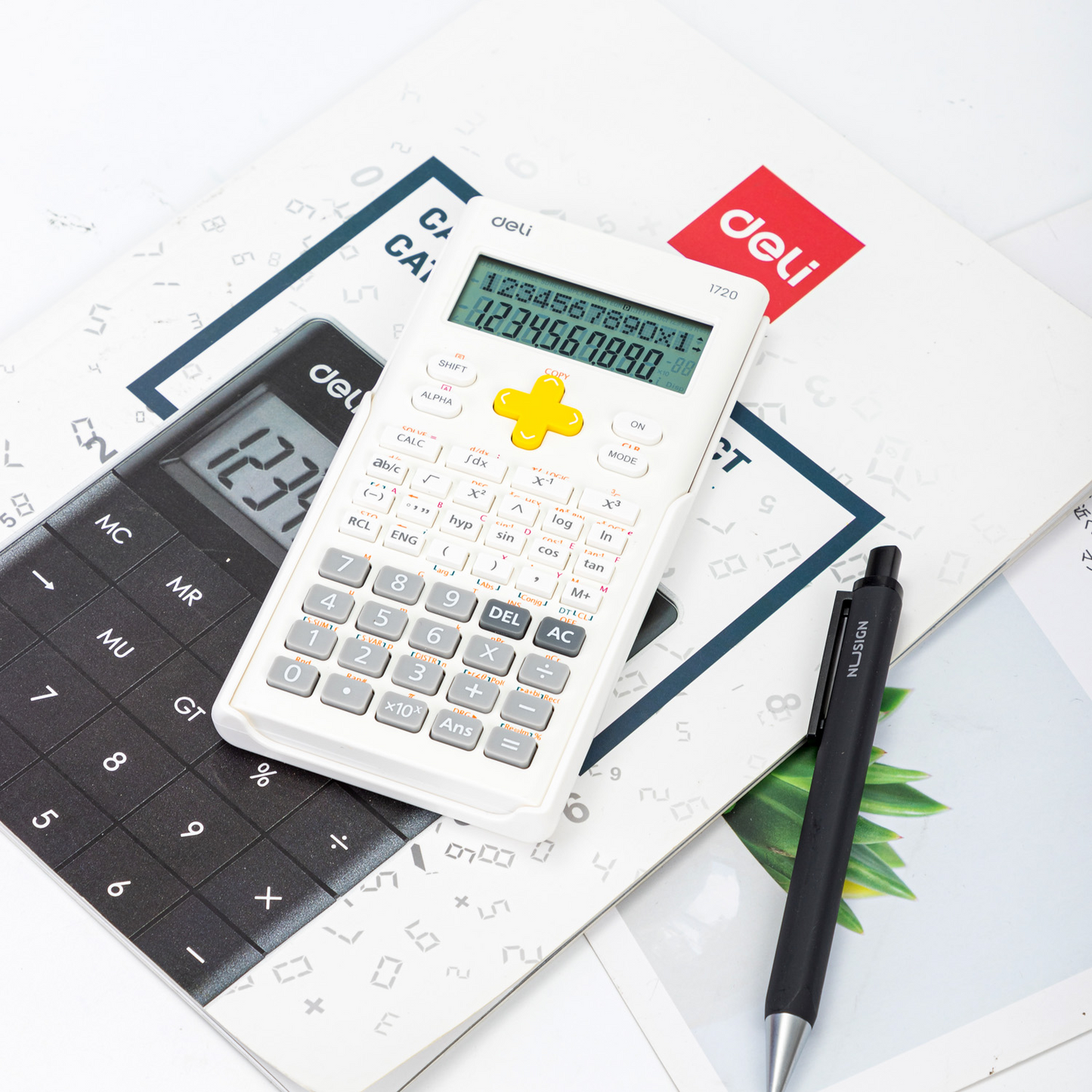 Calculatrice 300 fonctions 1720Deli 1720