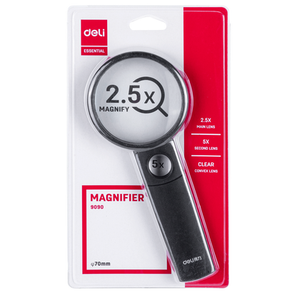 Loupe de bureau diamètre 70 mm Deli