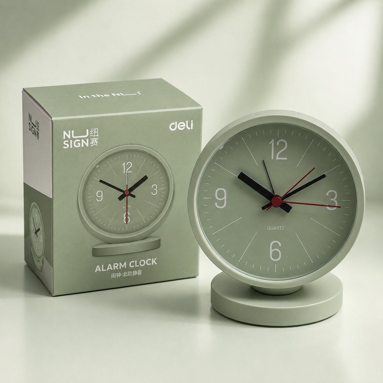 Horloge de bureau avec alarme