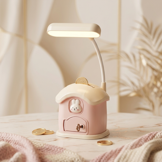 Lampe de bureau + tir-lir +porte stylo