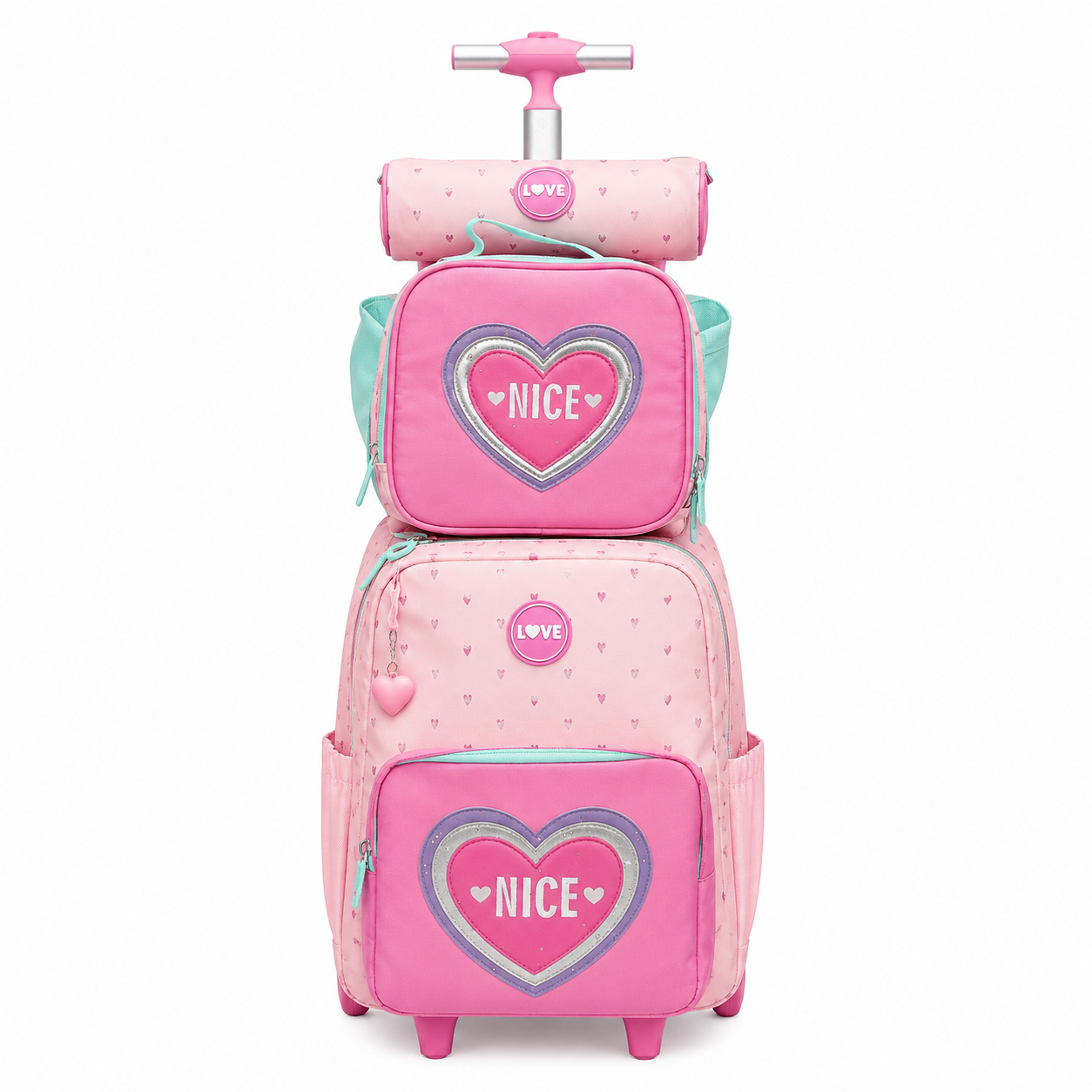 Sac à dos chariot 3 pièces luxe
