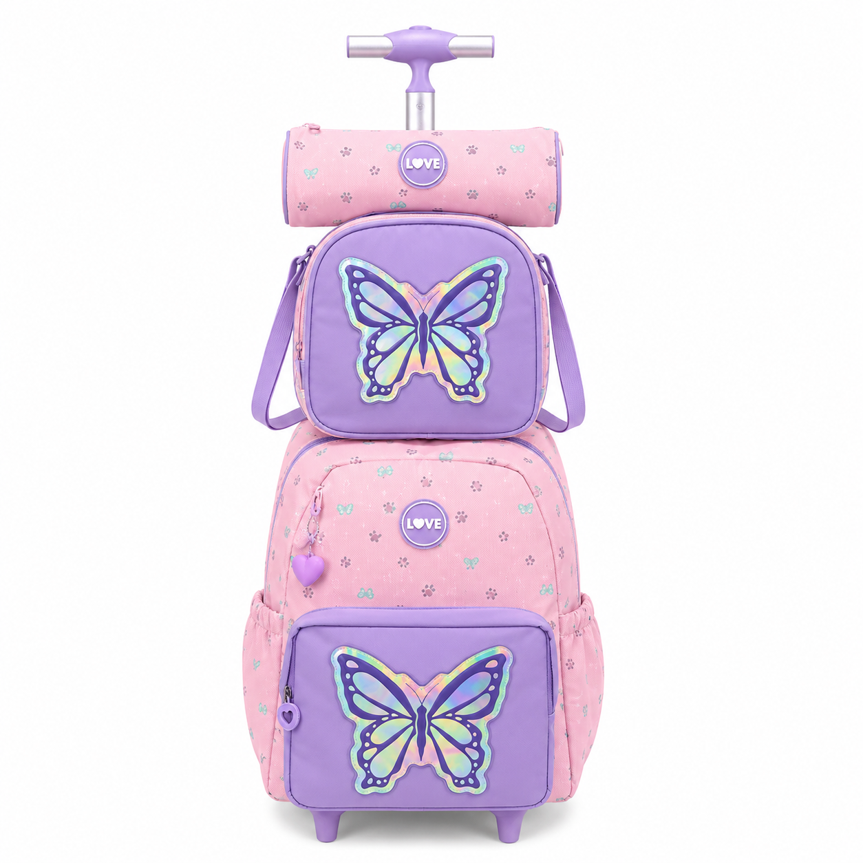 Sac à dos chariot 3 pièces luxe