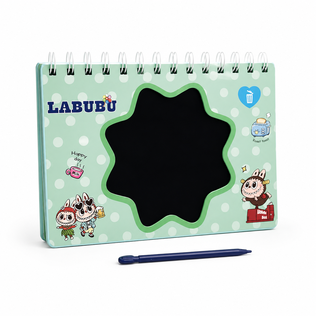 Carnet fantaisie + tablette LCD