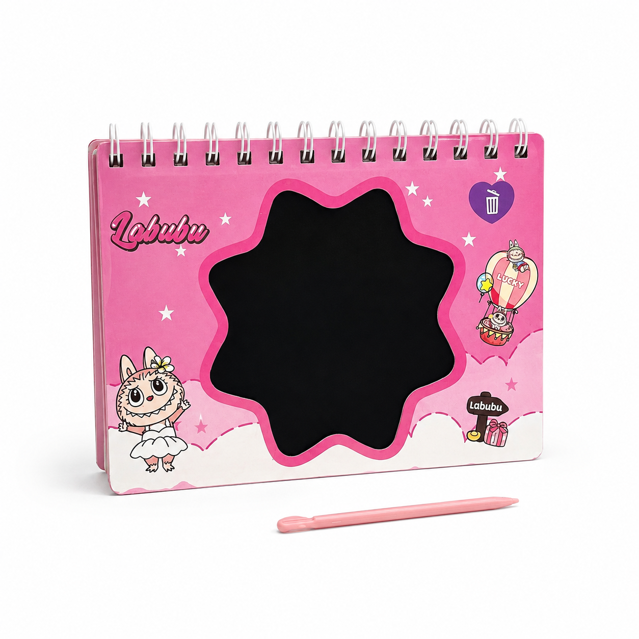 Carnet fantaisie + tablette LCD