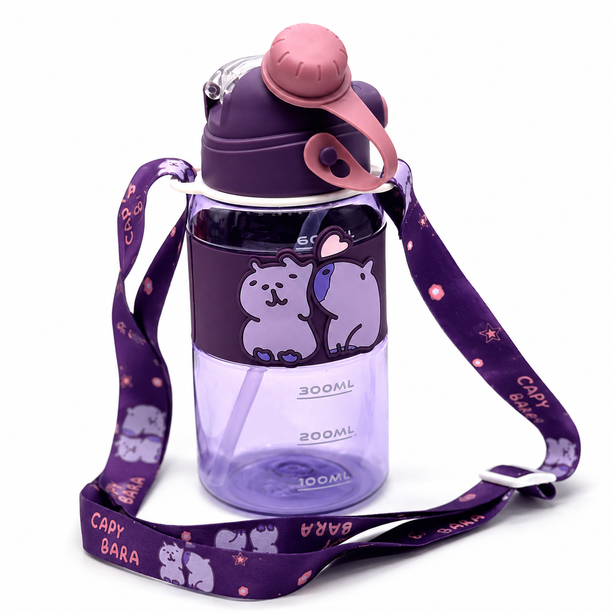 Gourde d’eau 600 ml capybara