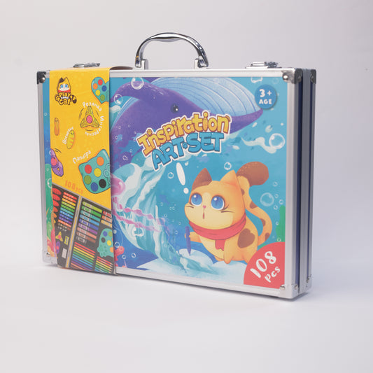 Valise de coloriage 108 pièces