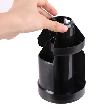 Plumier de bureau avec accessoires de 15 pcs rotatif